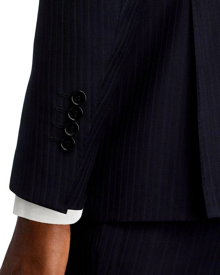 Canali Siena Tonal Herringbone Stripe Classic Fit Suit 6