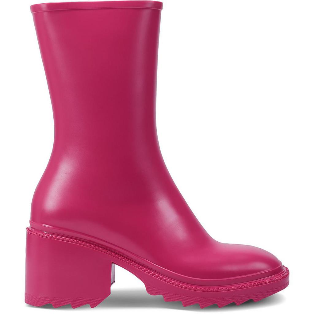 INC International Everett Womens Faux Leather Outdoor Rain Boots