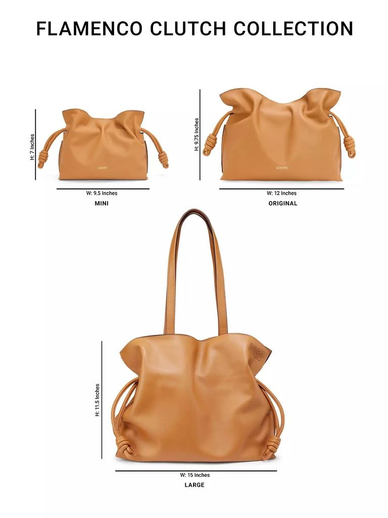 Loewe Large Flamenco Knot Hobo Bag 8