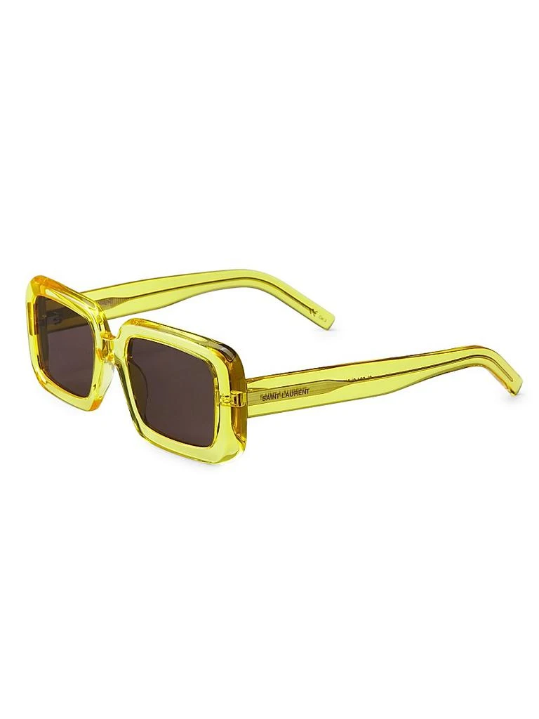 Yves Saint Laurent Sunrise 52MM Rectangle Sunglasses 2