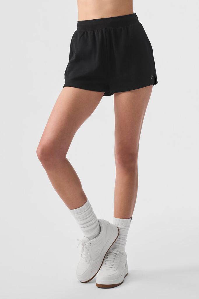 Alo Low Key Sweat Short - Black