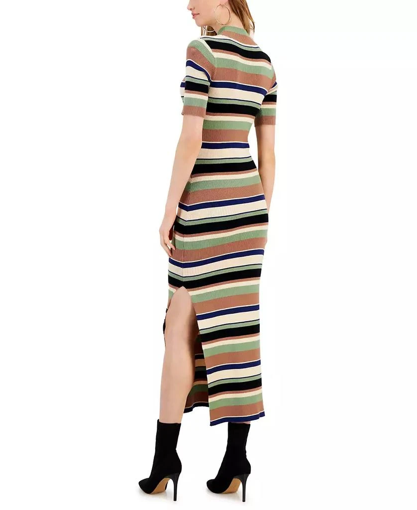 RACHEL Rachel Roy Women's Esme Striped Sweater-Knit Dress 3