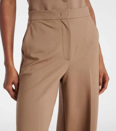 Max Mara Biada high-rise wide-leg pants 4