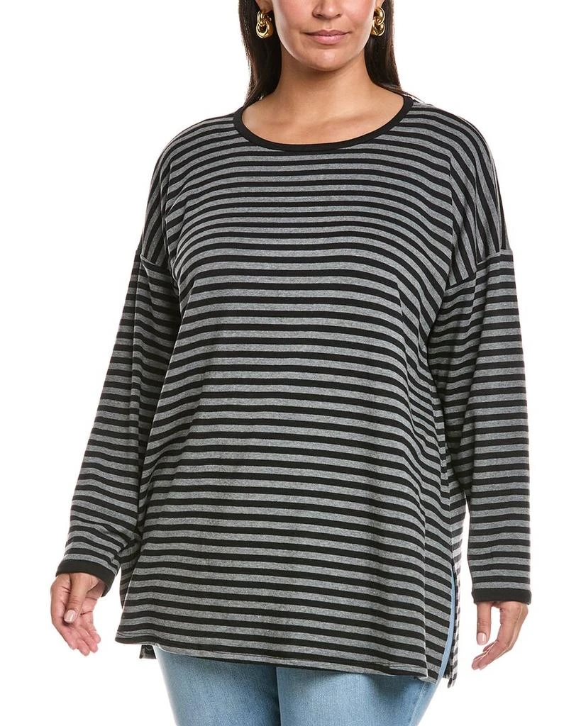 Shop EILEEN FISHER Plus Long Box Top on Sale at BeyondStyle – Get