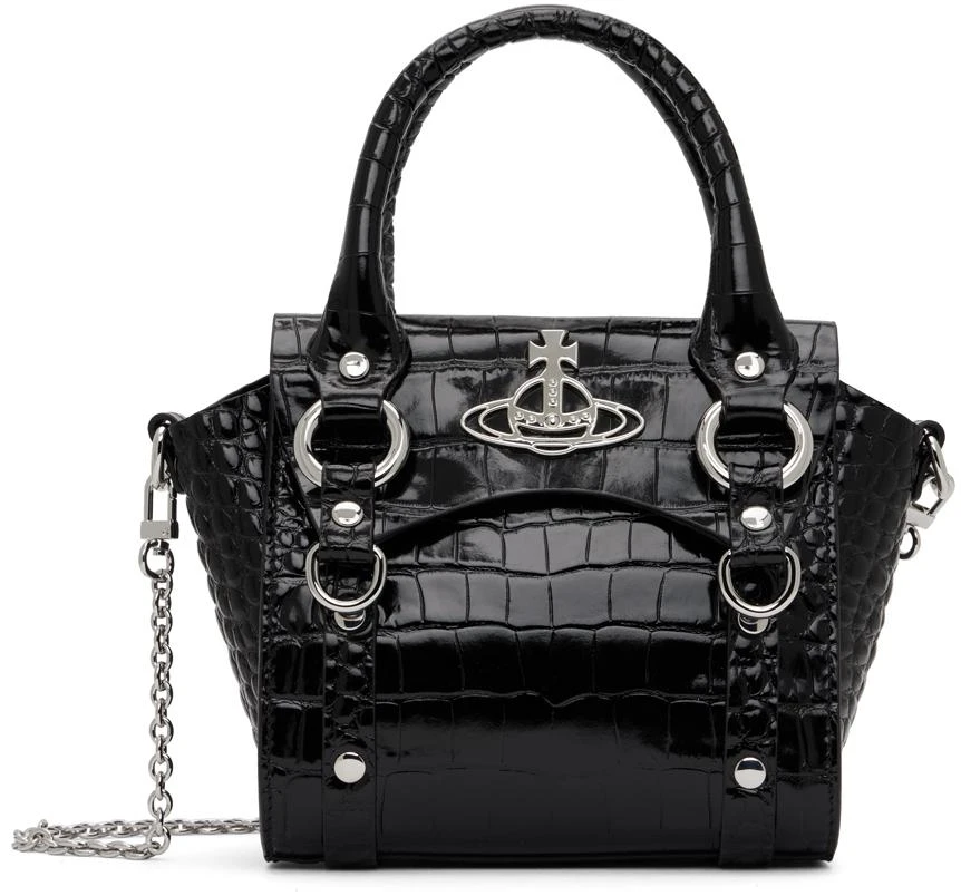 Vivienne Westwood Black Mini Betty Bag 1