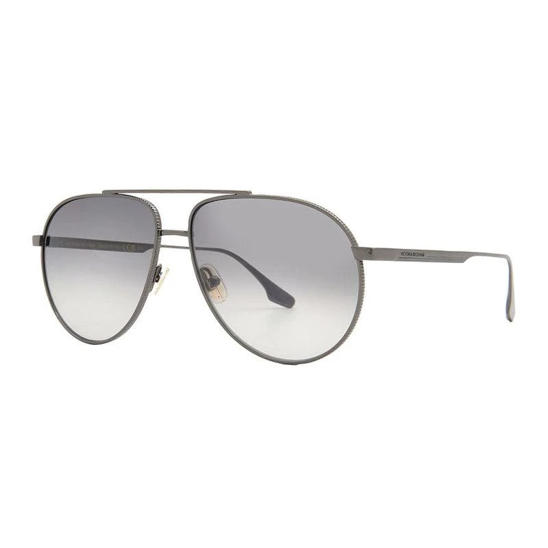 NWT Victoria Beckham ‘VB685S’ Cat Eye Sunglasses in “Metallic Midnight Blue” Victoria Beckham Sunglasses Rectangle Full Rim, Metallic  main image 2