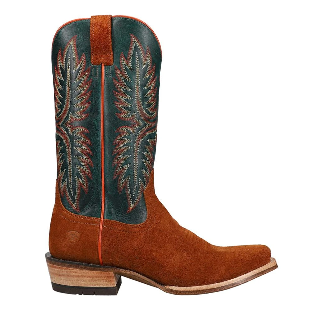 Ariat Futurity Rider Embroidered Square Toe Cowboy Boots 1