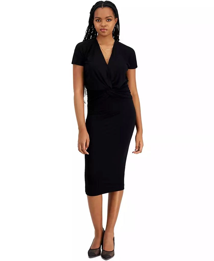 Bar III Women
s Pull-On Jersey Midi Skirt, Created for Macy
s 3