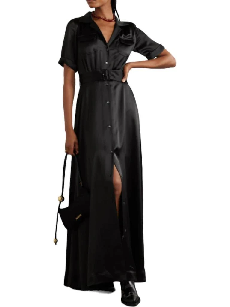 open lace back dress Belted Shirt Dress, Devon Blue by Oliphant S