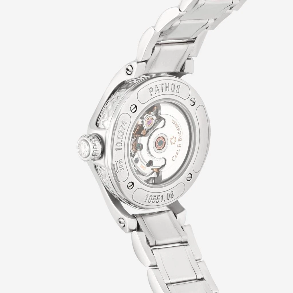 Carl F. Bucherer Carl F. Bucherer Pathos Queen Stainless Steel Diamond Automatic Ladies Watch 00.10551.08.25.31 3