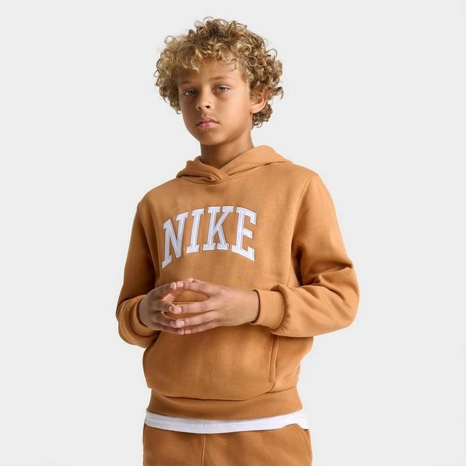 NIKE Kids' Nike Arch Club Pullover Hoodie 1