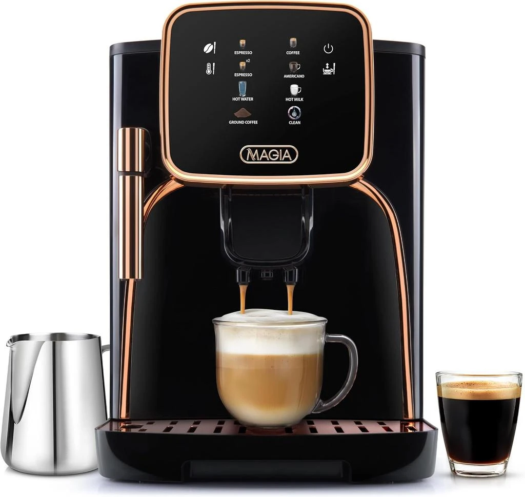 Zulay Kitchen Magia Clasica - Fully Automatic Espresso Machine With Grinder and Touch Screen 1