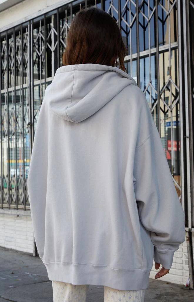 John Galt Light Blue Christy Full Zip Hoodie 3