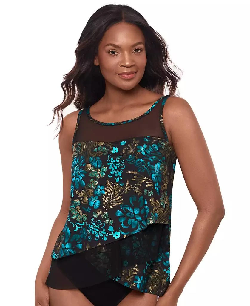 Miraclesuit Women's Flor De Mare Mirage Underwired Tankini Top 1