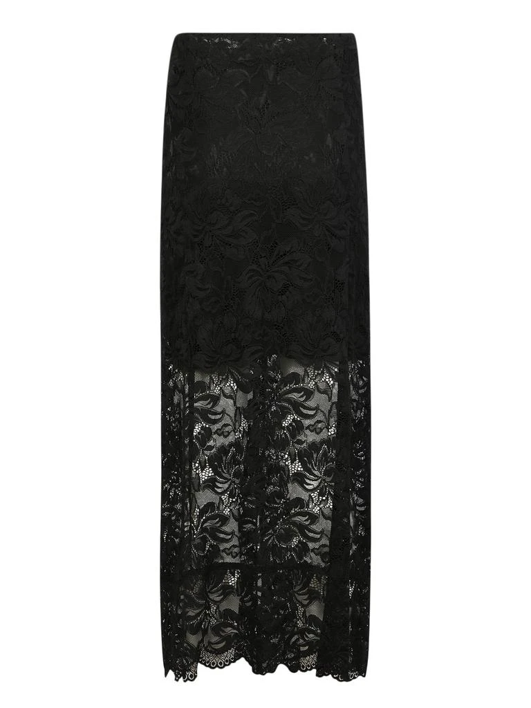 Paco Rabanne Paco Rabanne High-Waist Laced Midi Skirt 1