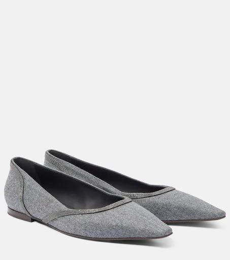 Brunello Cucinelli Monili ballet flats 1