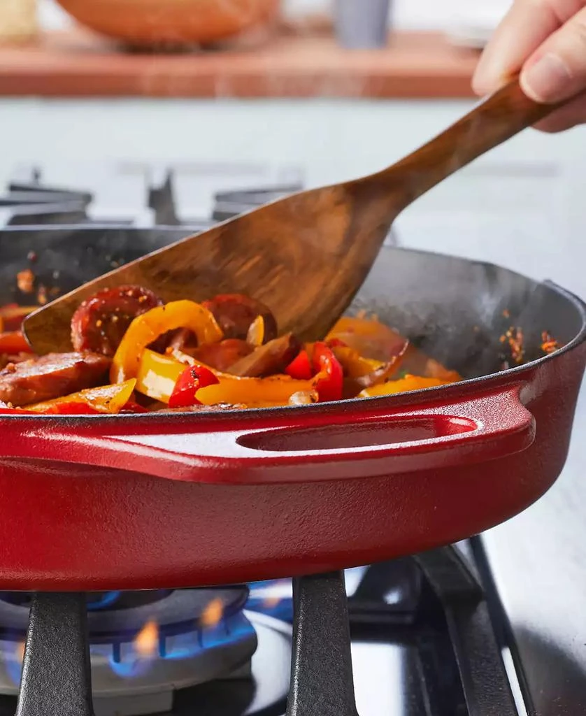 Rachael Ray Nitro Cast Iron 12" Skillet 10