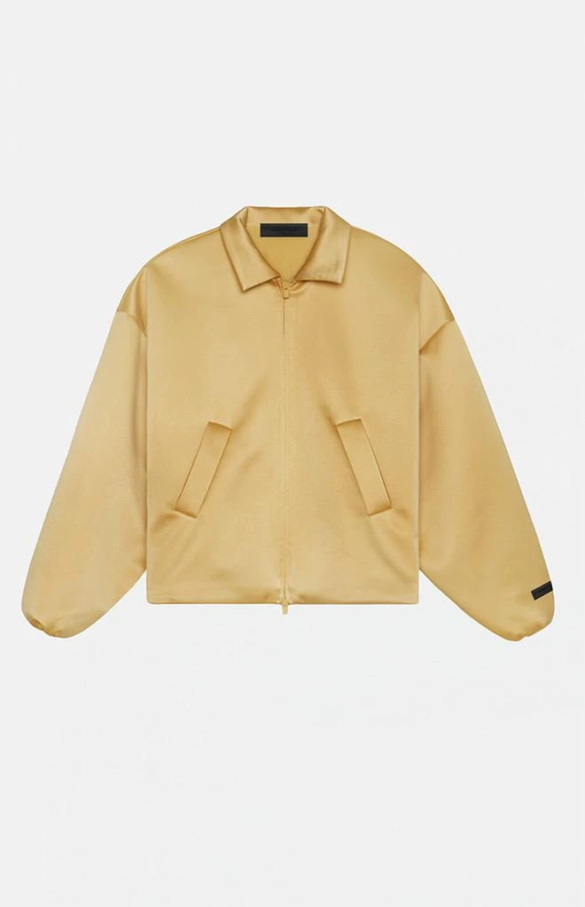 Essentials Women's Amber Satin Bomber Jacket 1