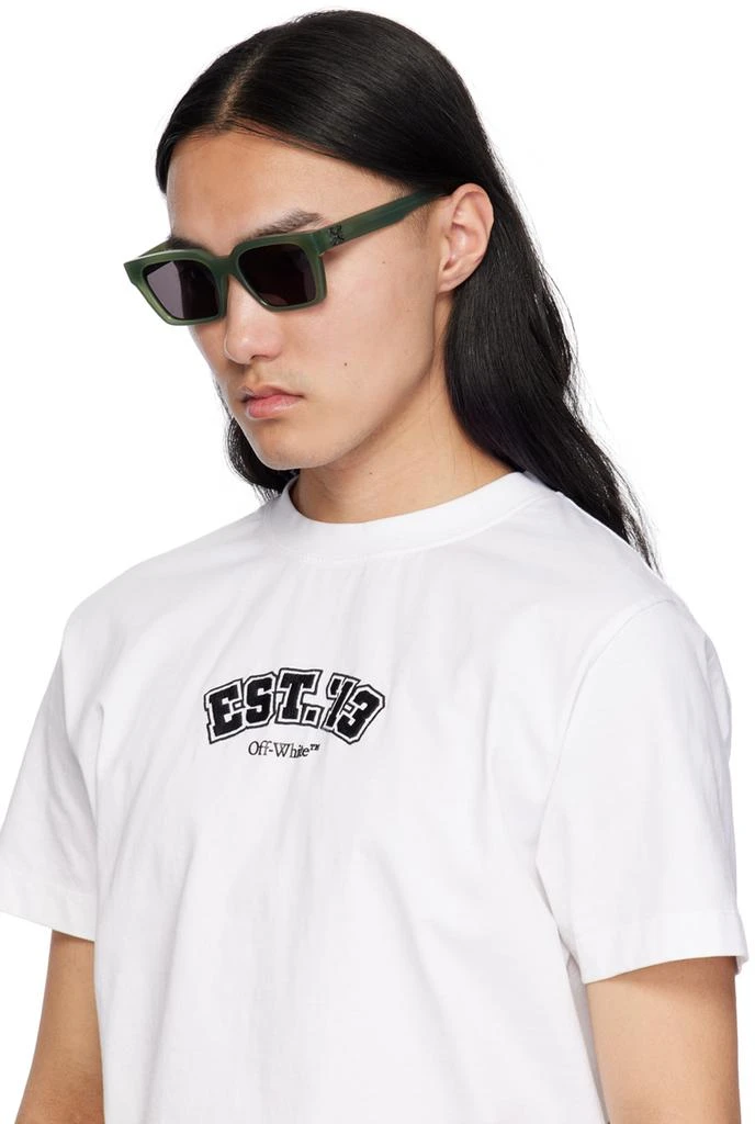 Off-White Green Branson Sunglasses 4