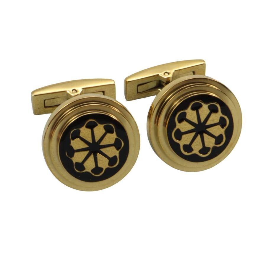Picasso And Co Open Box - Picasso and Co Gold Plated Cufflinks