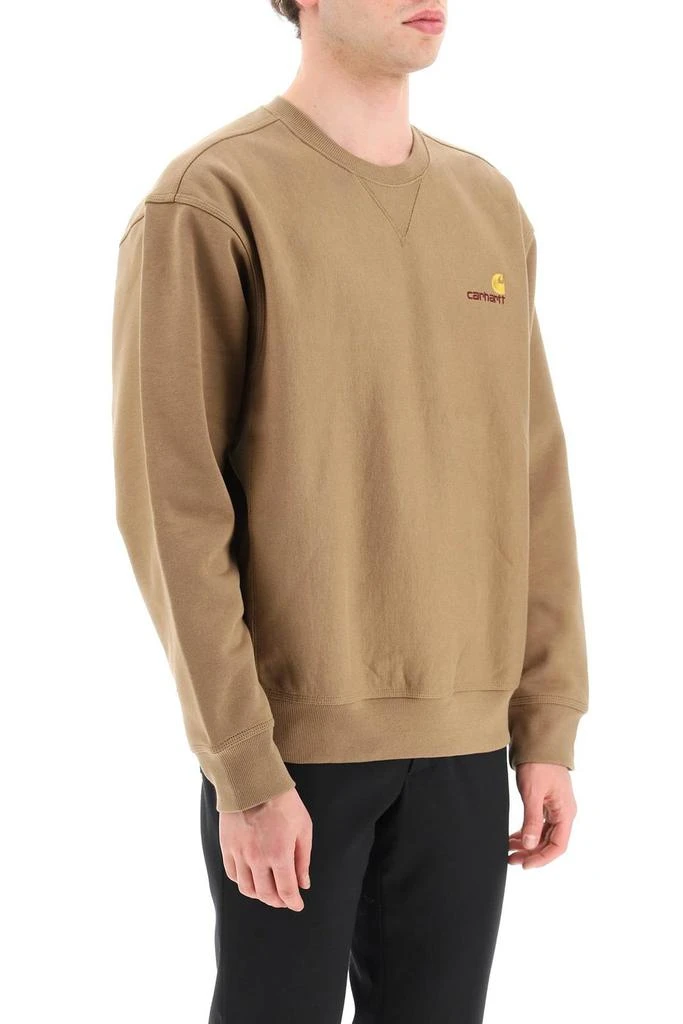 Carhartt WIP Carhartt WIP Logo Embroidered Crewneck Sweatshirt 2