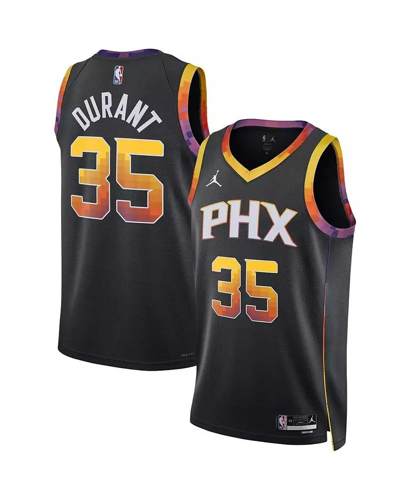Jordan Men's and Women's Kevin Durant Black Phoenix Suns Swingman Jersey - Statement Edition 1