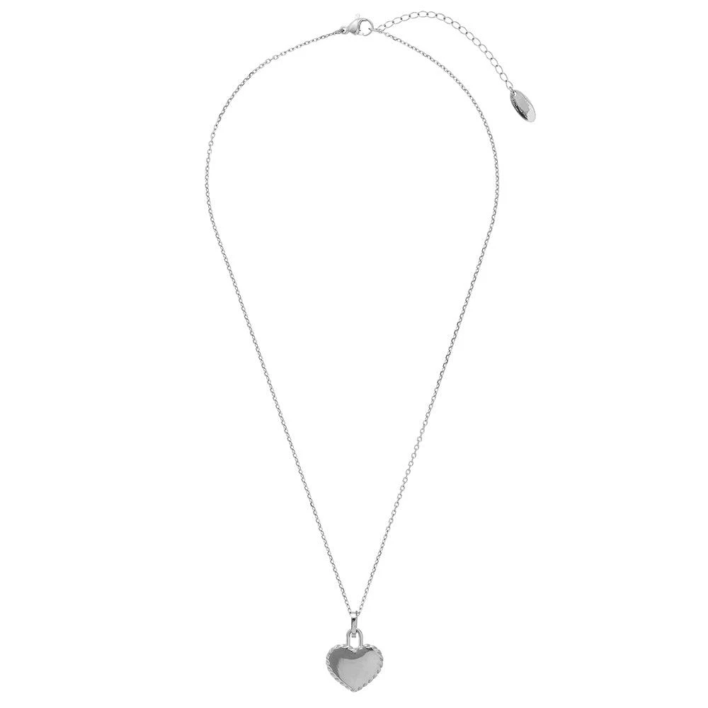 Orelia London Rope Detail Heart Pendant Necklace 3