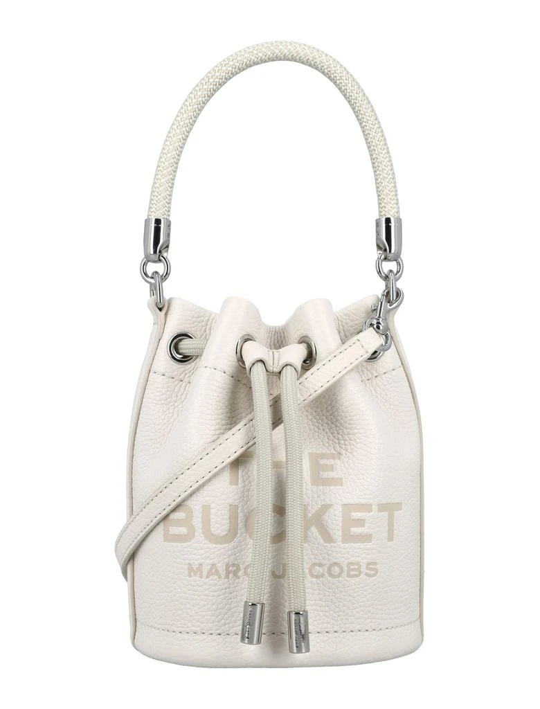 Marc Jacobs Marc Jacobs Logo Debossed Drawstring Mini Bucket Bag 1