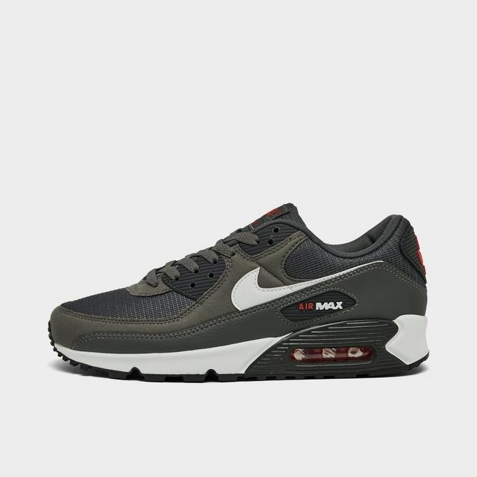 Nike men's air max 90 essential casual shoes - black/grey best sale