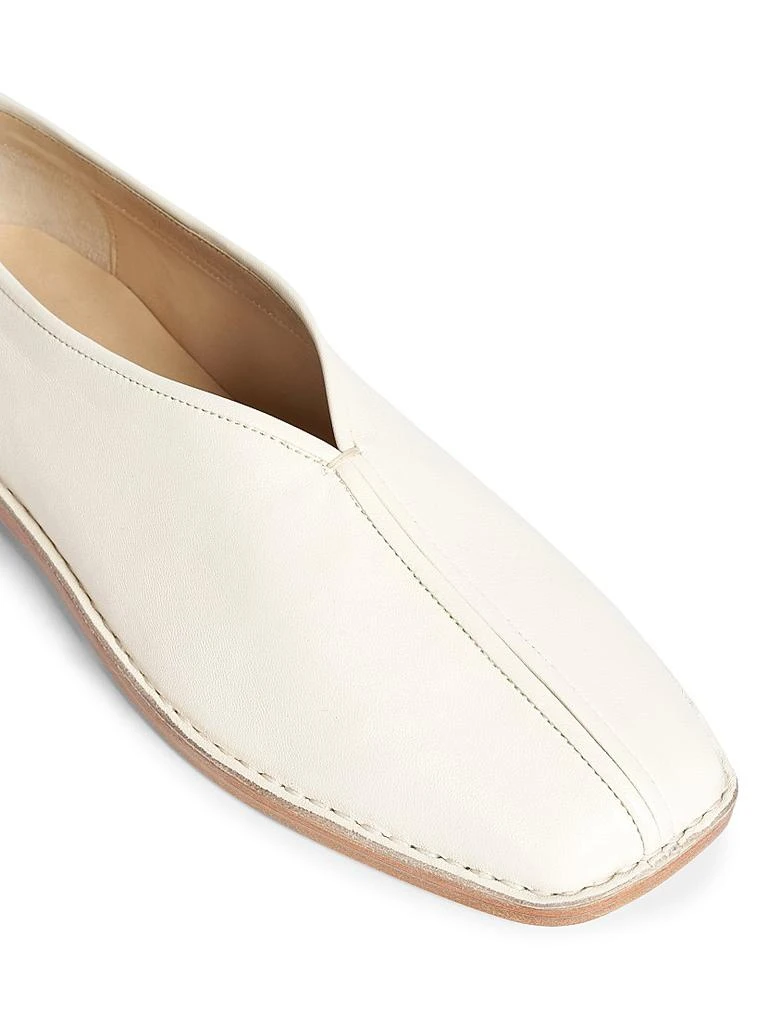 Lemaire Flat Piped Leather Slippers 7