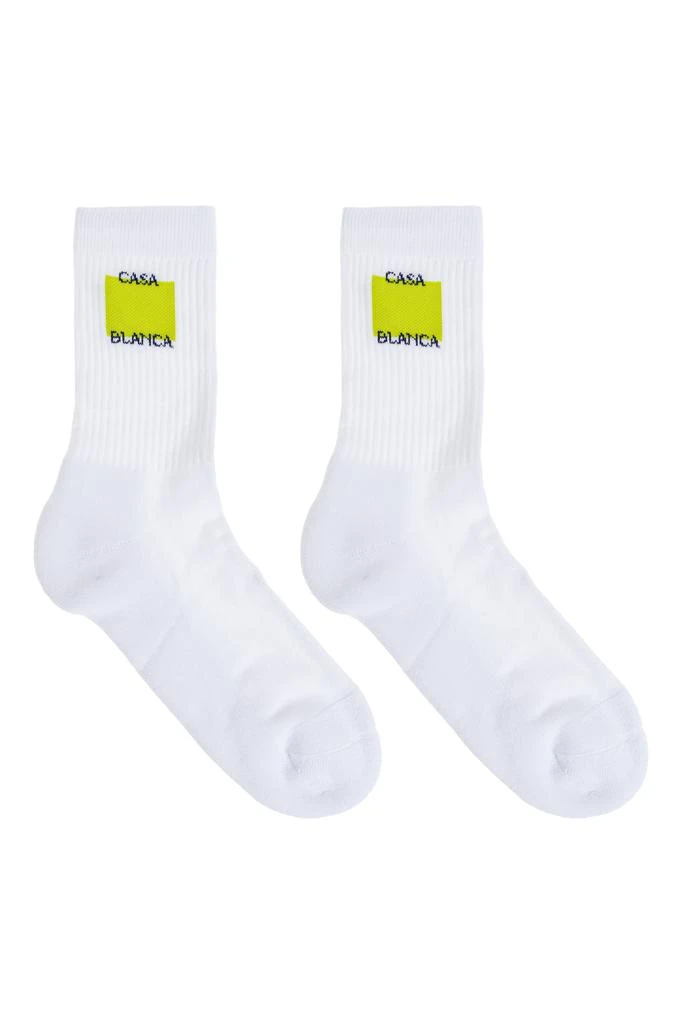 Casablanca Socks with logo 4