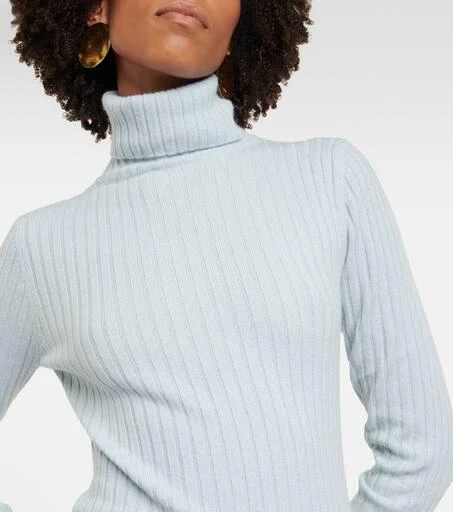 Jardin des Orangers Ribbed-knit cashmere turtleneck sweater 4