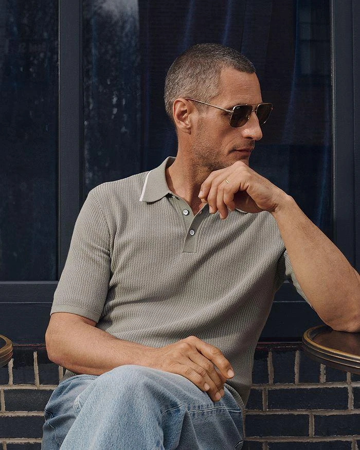 Rag & Bone Harvey Classic Fit Polo Shirt 8