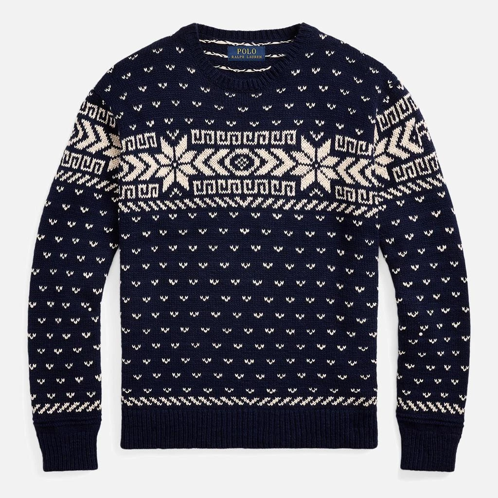 Ralph Lauren Polo Ralph Lauren Cotton-Blend Fairisle Jumper 1