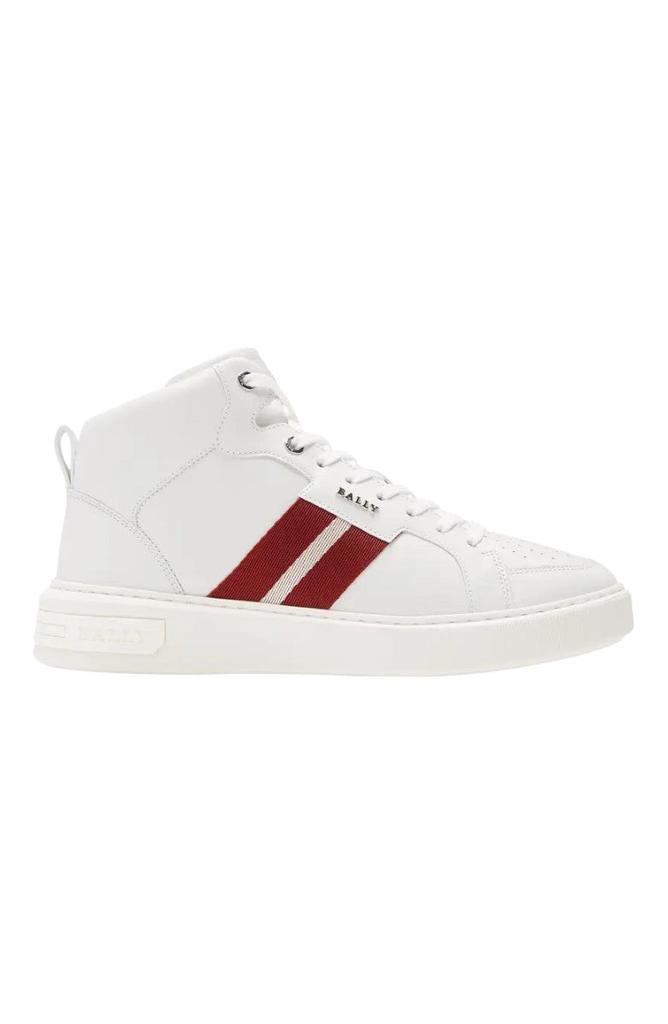 ★韓国の人気★【BALLY】★IVORY LEATHER MAILY SNEAKERS★ バリー BALLY BALLY スニーカー ASTEL－FO 6231539 D レザー