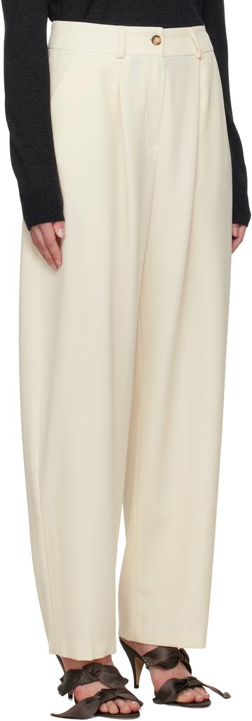 La Collection Off-White Sada Trousers