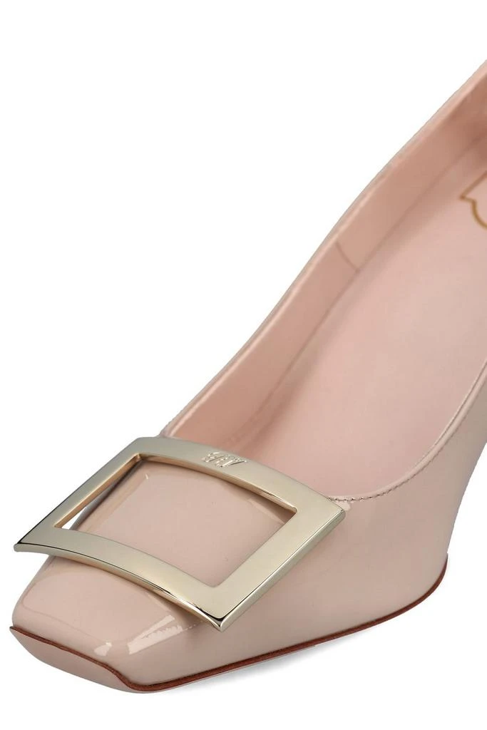 Roger Vivier Roger Vivier Trompette Embellished Buckle Pumps 4