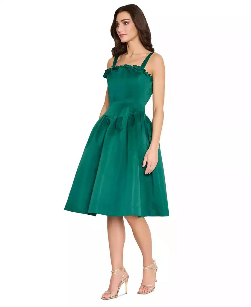 Tahari Women's Ruffle Corset-Bodice Fit & Flare Dress 2
