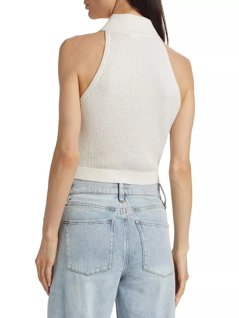 Alice + Olivia Miles Pointelle Knit Tank 5