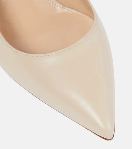 Gianvito Rossi Ribbon Sling leather slingback pumps 6