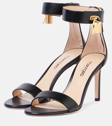 Tom Ford Padlock 85 leather sandals 4