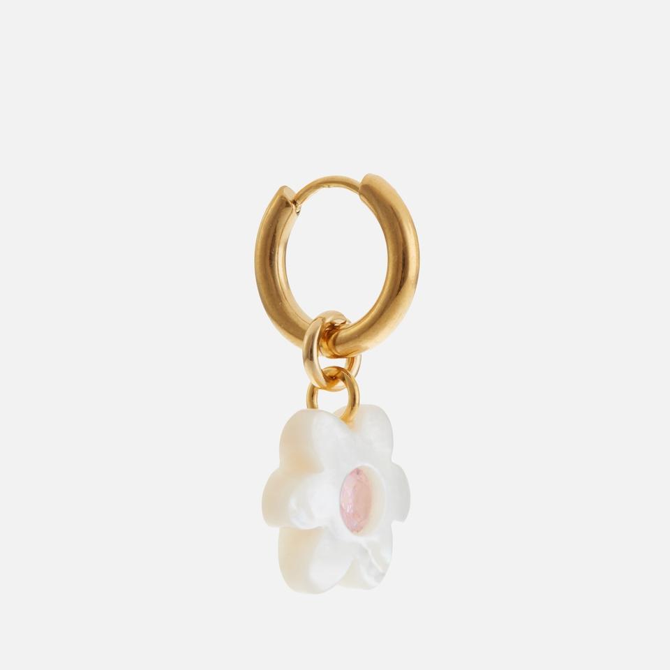 Notte Notte Mini Superbloom Glow Gold-Plated Stud Earring