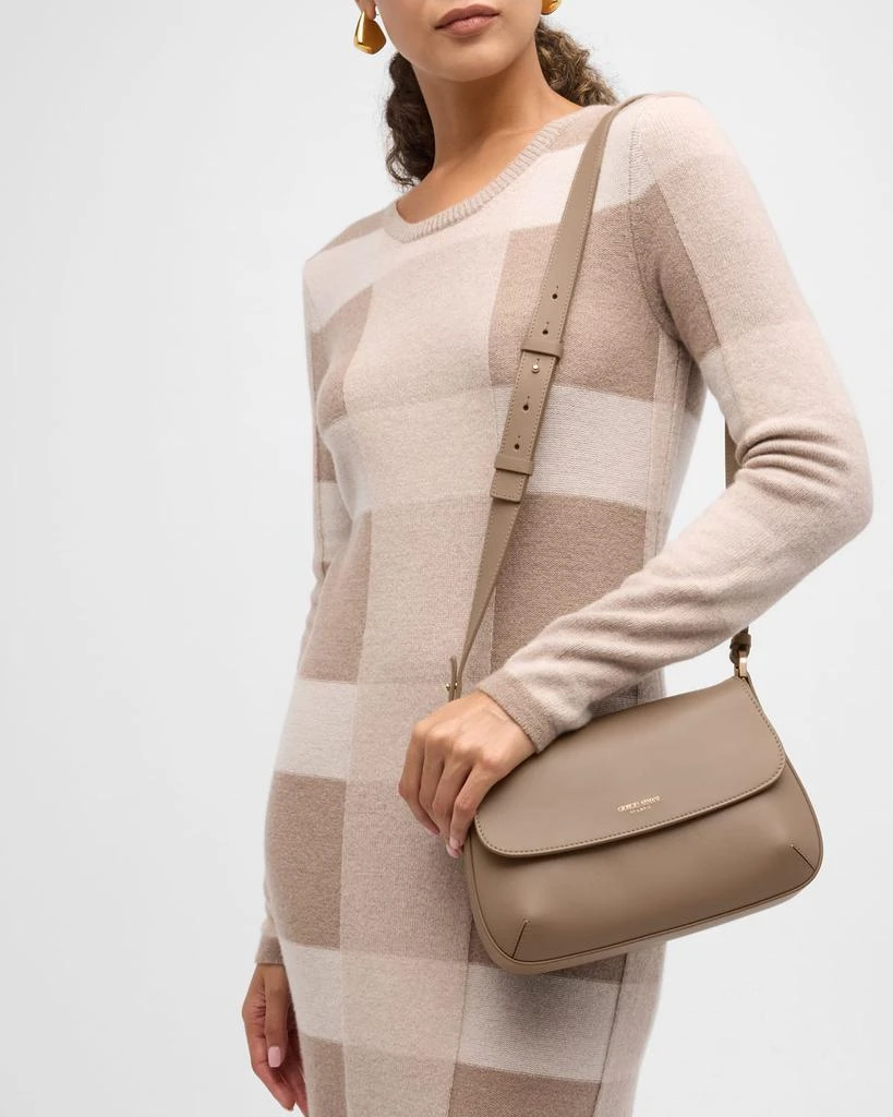 Giorgio Armani La Prima Small Leather Shoulder Bag 2