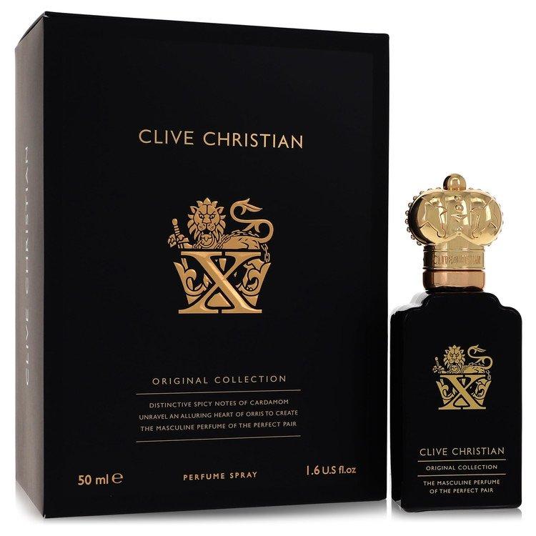 Clive Christian X by  Pure Parfum Spray 1.6 oz Men