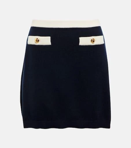 Miu Miu Cashmere miniskirt 1
