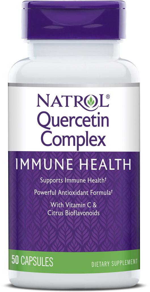 Natrol Quercetin Complex for Immune Health 50 Capsules