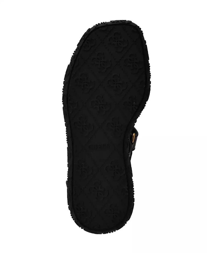 GUESS Women's Lanara Quattro G Sport Platform Sandals 6