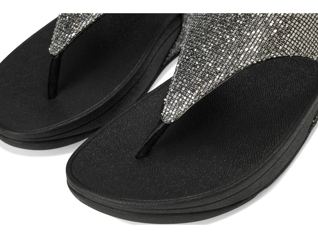 FitFlop Lulu Glitterball Toe-Post Sandals 6
