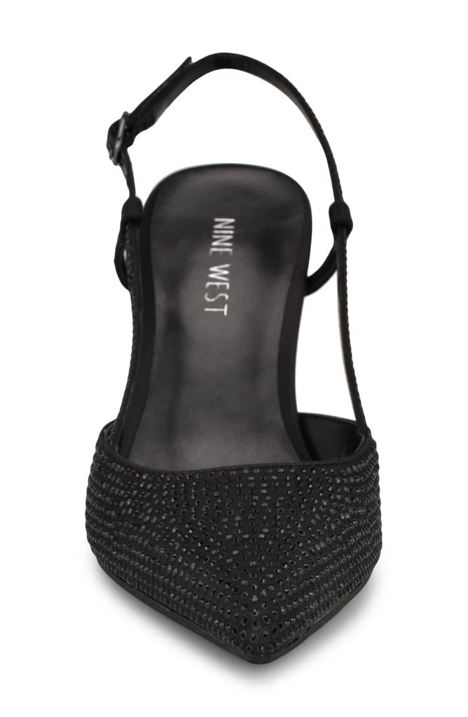 Nine West Romeo Rhinestone Slingback Pump 2