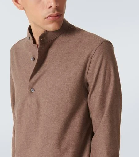 Loro Piana Elia wool and cashmere shirt 5